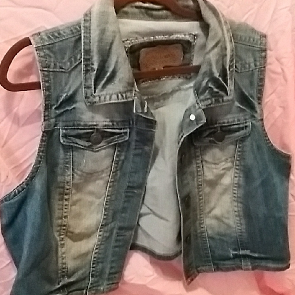 Denim vest